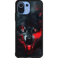 Xiaomi Mi 11 Lite 5G Case Hülle - Silikon schwarz Halloween 2024 mad werewolf