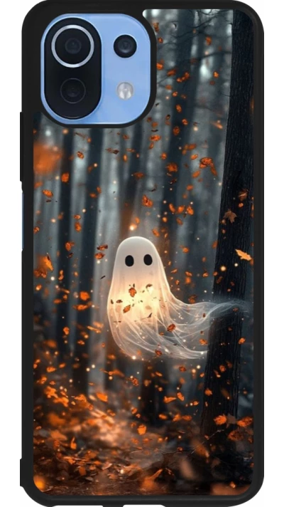 Xiaomi Mi 11 Lite 5G Case Hülle - Silikon schwarz Halloween 2025 Ghost in the forest