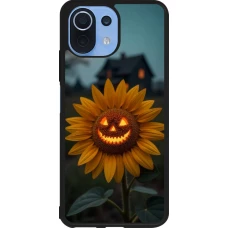 Coque Xiaomi Mi 11 Lite 5G - Silicone rigide noir Halloween 2026 Evil Sunflower