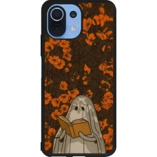 Coque Xiaomi Mi 11 Lite 5G - Silicone rigide noir Halloween 2026 Ghost reading