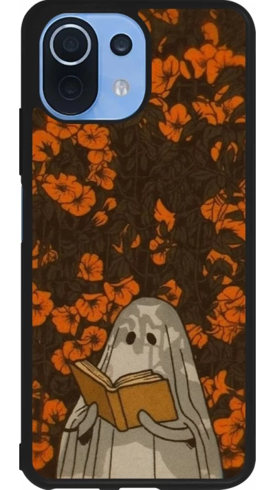 Coque Xiaomi Mi 11 Lite 5G - Silicone rigide noir Halloween 2026 Ghost reading