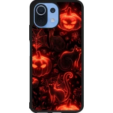 Coque Xiaomi Mi 11 Lite 5G - Silicone rigide noir Halloween 2026 Pattern Halloween