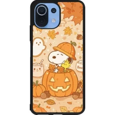 Coque Xiaomi Mi 11 Lite 5G - Silicone rigide noir Halloween 2026 Snoopy Halloween