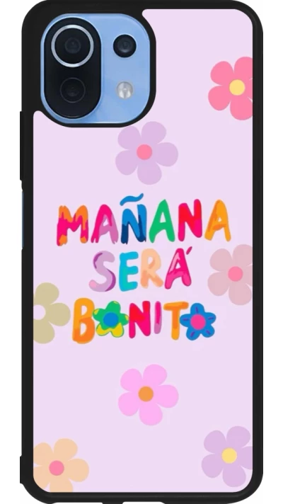 Xiaomi Mi 11 Lite 5G Case Hülle - Silikon schwarz Karol G Manana sera bonito