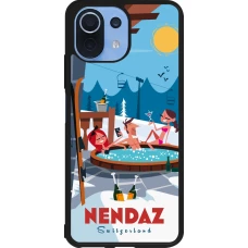 Xiaomi Mi 11 Lite 5G Case Hülle - Silikon schwarz Nendaz Mountain Jacuzzi