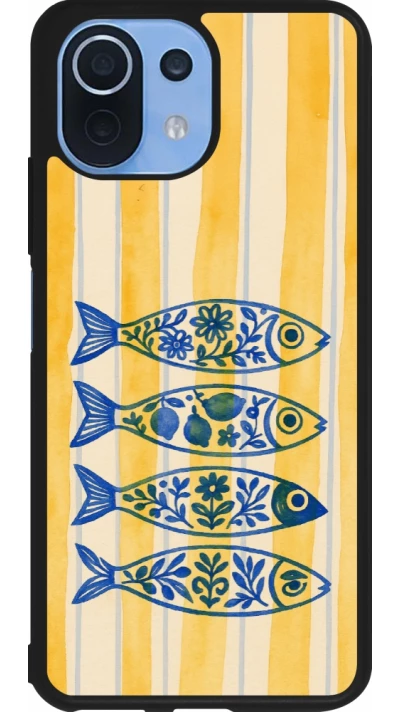Xiaomi Mi 11 Lite 5G Case Hülle - Silikon schwarz Portuguese fish 2026