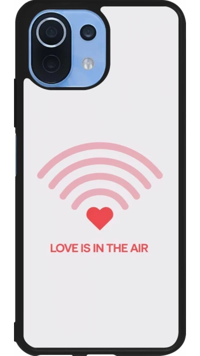 Xiaomi Mi 11 Lite 5G Case Hülle - Silikon schwarz Saint Valentines Day 26 Love is in the air