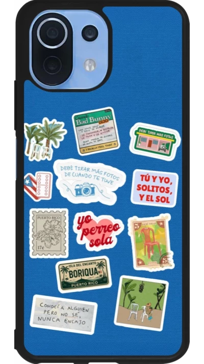 Xiaomi Mi 11 Lite 5G Case Hülle - Silikon schwarz Seals of the Dominican Republic DTMF