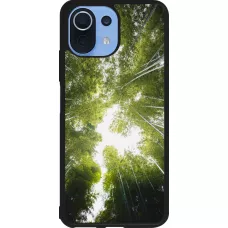 Xiaomi Mi 11 Lite 5G Case Hülle - Silikon schwarz Spring 23 forest blue sky