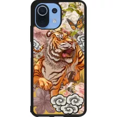 Xiaomi Mi 11 Lite 5G Case Hülle - Silikon schwarz Spring 23 japanese tiger