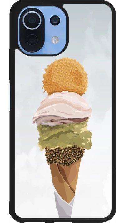 Xiaomi Mi 11 Lite 5G Case Hülle - Silikon schwarz Summer 2025 Cornet