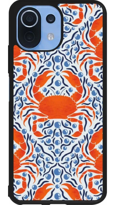 Xiaomi Mi 11 Lite 5G Case Hülle - Silikon schwarz Crabs and pearls Summer 2026