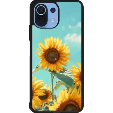 Xiaomi Mi 11 Lite 5G Case Hülle - Silikon schwarz Sunflowers Summer 2026