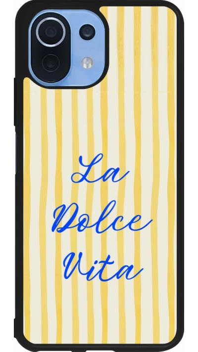Xiaomi Mi 11 Lite 5G Case Hülle - Silikon schwarz The good life 2026