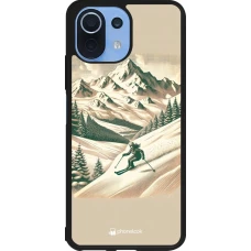 Xiaomi Mi 11 Lite 5G Case Hülle - Silikon schwarz Vintage Skiberg