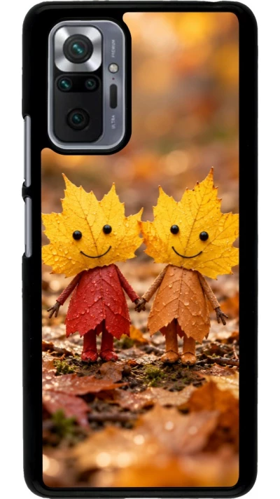 Coque Xiaomi Redmi Note 10 Pro - Autumn 26 Couple of leaves