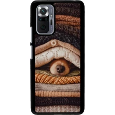 Xiaomi Redmi Note 10 Pro Case Hülle - Autumn 26 Dog under the covers