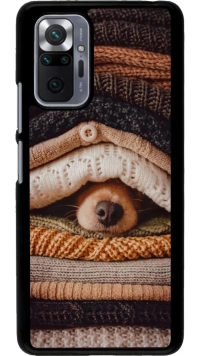Coque Xiaomi Redmi Note 10 Pro - Autumn 26 Dog under the covers