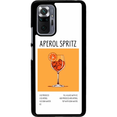 Xiaomi Redmi Note 10 Pro Case Hülle - Cocktail Rezept Aperol Spritz