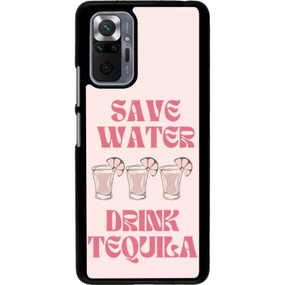 Coque Xiaomi Redmi Note 10 Pro - Cocktail Save Water Drink Tequila