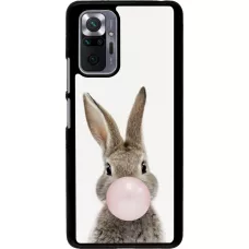 Coque Xiaomi Redmi Note 10 Pro - Easter 2023 bubble gum bunny
