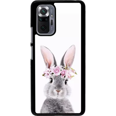 Xiaomi Redmi Note 10 Pro Case Hülle - Easter 2023 flower bunny