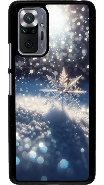 Xiaomi Redmi Note 10 Pro Case Hülle - Schneeflocke Solar Glanz