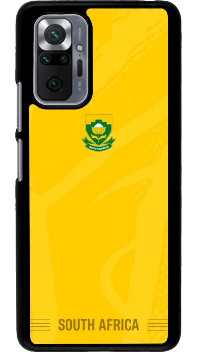 Xiaomi Redmi Note 10 Pro Case Hülle - Südafrika 2026 personalisierbares Fussballtrikot