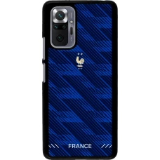 Coque Xiaomi Redmi Note 10 Pro - Maillot de football France 2026 personnalisable