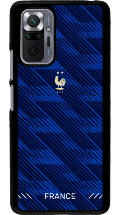 Xiaomi Redmi Note 10 Pro Case Hülle - Frankreich 2026 personalisierbares Fussballtrikot