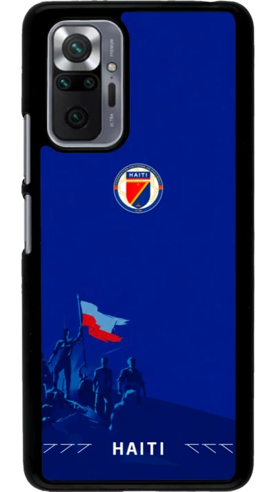 Xiaomi Redmi Note 10 Pro Case Hülle - Haiti 2026 personalisierbares Fussballtrikot
