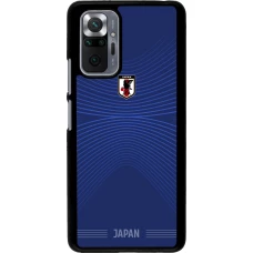 Xiaomi Redmi Note 10 Pro Case Hülle - Japan 2026 personalisierbares Fussballtrikot