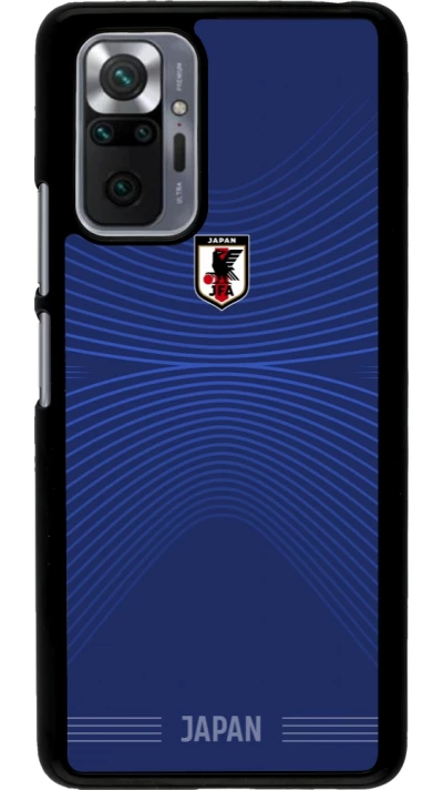 Xiaomi Redmi Note 10 Pro Case Hülle - Japan 2026 personalisierbares Fussballtrikot