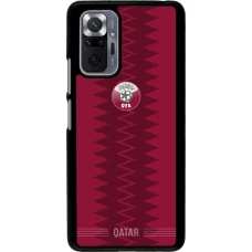 Xiaomi Redmi Note 10 Pro Case Hülle - Qatar 2026 personalisierbares Fussballtrikot