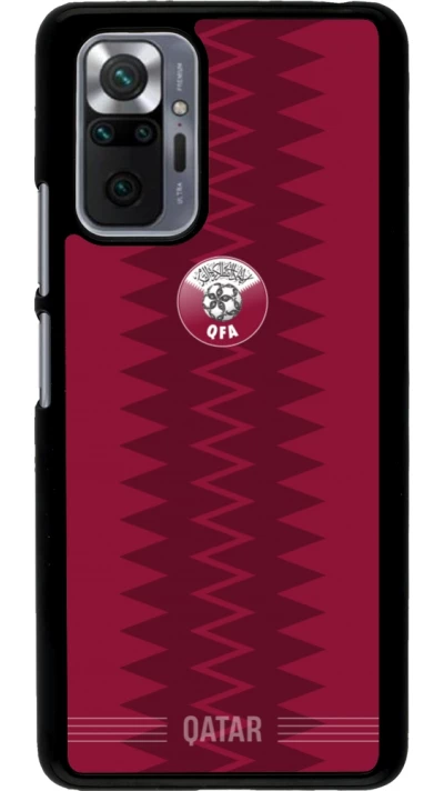 Xiaomi Redmi Note 10 Pro Case Hülle - Qatar 2026 personalisierbares Fussballtrikot