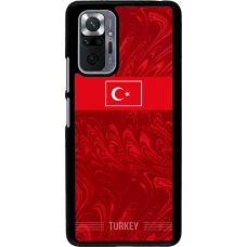 Xiaomi Redmi Note 10 Pro Case Hülle - Türkei 2026 personalisierbares Fussballtrikot
