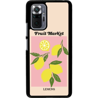 Coque Xiaomi Redmi Note 10 Pro - Fruit market lemons 2026