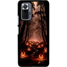 Xiaomi Redmi Note 10 Pro Case Hülle - Halloween 2025 Road of Terrifying Pumpkins
