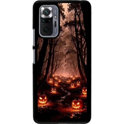 Xiaomi Redmi Note 10 Pro Case Hülle - Halloween 2025 Road of Terrifying Pumpkins