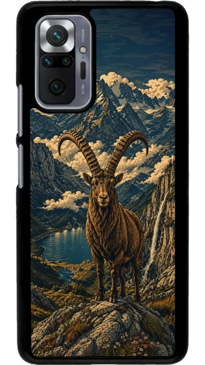 Coque Xiaomi Redmi Note 10 Pro - Linocut Bouquetin