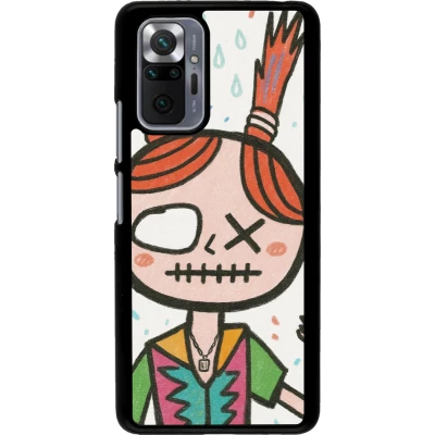 Coque Xiaomi Redmi Note 10 Pro - Little Girl Sketch