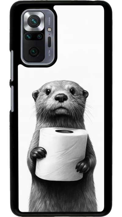 Xiaomi Redmi Note 10 Pro Case Hülle - Otter Toilettenpapier