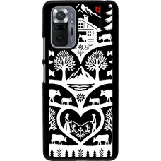 Coque Xiaomi Redmi Note 10 Pro - Poya Suisse 2 noir