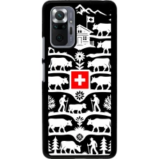 Coque Xiaomi Redmi Note 10 Pro - Poya Suisse 3 noir