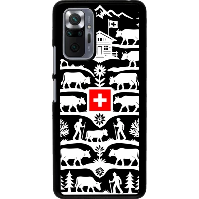 Coque Xiaomi Redmi Note 10 Pro - Poya Suisse 3 noir