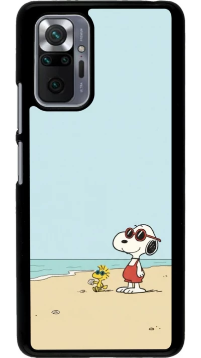 Coque Xiaomi Redmi Note 10 Pro - Snoopy on the beach Summer 2026