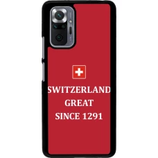 Coque Xiaomi Redmi Note 10 Pro - Switzerland Great Since 1291