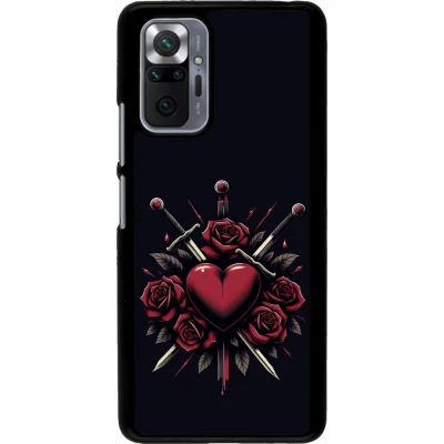 Coque Xiaomi Redmi Note 10 Pro - Valentine 2024 gothic love