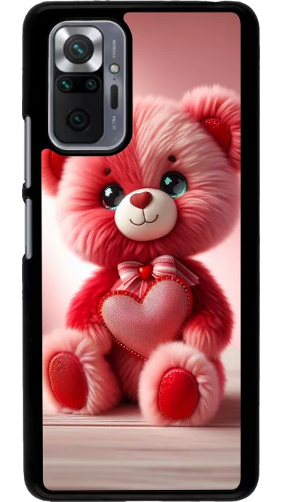 Coque Xiaomi Redmi Note 10 Pro - Valentine 2024 Ourson rose