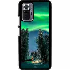 Xiaomi Redmi Note 10 Pro Case Hülle - Winter 22 Northern Lights